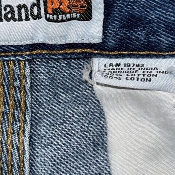 Timberland Pro Series Mens Denim Carpenter Jeans 32x30 100% Cotton Relaxed Fit D - Picture 4 of 12